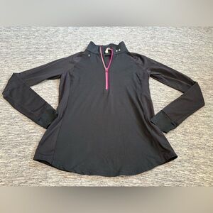 Under Armour Ladies Medium Cold Gear Running Quarter Zip
